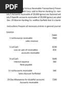 Chapter7 Problemsonnotesreceivable