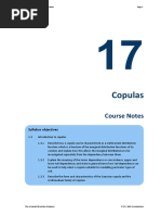 Copulas - Course Notes