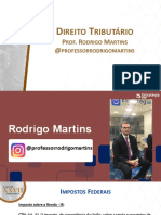 Direito Tributário - Prof. Rodrigo Martins