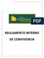 Reglamento interno de convivencia