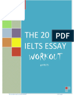 THE 20 DAY IELTS ESSAY CHALLENGE (Print) New