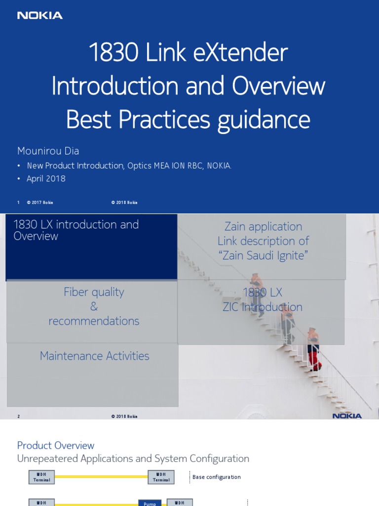 1830 LX Zain Training | PDF | Wavelength Division