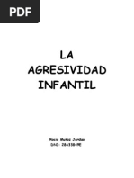 La Agresividad Infantil