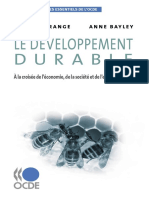 1 2 Le Développement Durable À La Croisée de Léconomie, De La Société Et de Lenvironnement by OECD