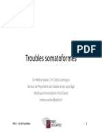 Troubles Somatoformes ED Sans Reponses