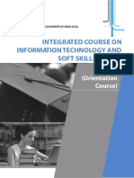 Course Content - Icitss (Orientation Course) Printing Filejune2017