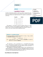 Logarithmic Functions