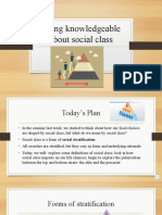 Being Knowledgeable About Social Class Lecture 3 Narrated