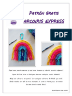 Arcoiris Express - Patron Gratis - ViGi Crochet