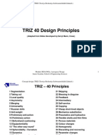 university of southampton - scanlan - triz 40 design principles -  mann