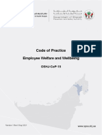 OSHJ-CoP-15 Employee Welfare and Wellbeing Version 1 English