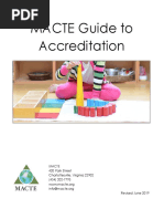 2018 MACTE Guide To Accreditation