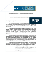 Comunicado Eletrnico N 03.2021 - UEx PDDE - Pagamentos Indevidos PDDE Emergencial