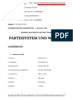 Wortschatz  - Parteisystem & Wahlen