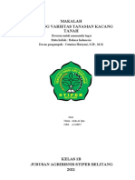 Tugas B.Indonesia, Varietas Tanaman Kacang Tanah (Makalah)