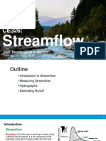 Streamflow: Engr. Bredith Grace B. Bucton