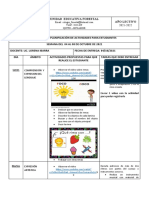 Actividades para Casa Semana 4