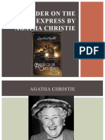 Murder On The Orient Express by Agatha Christie