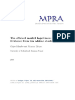 MPRA Paper 25968