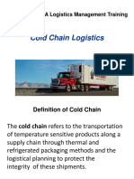 Cold Chain Logistics: CFCFA Logistics Management Training