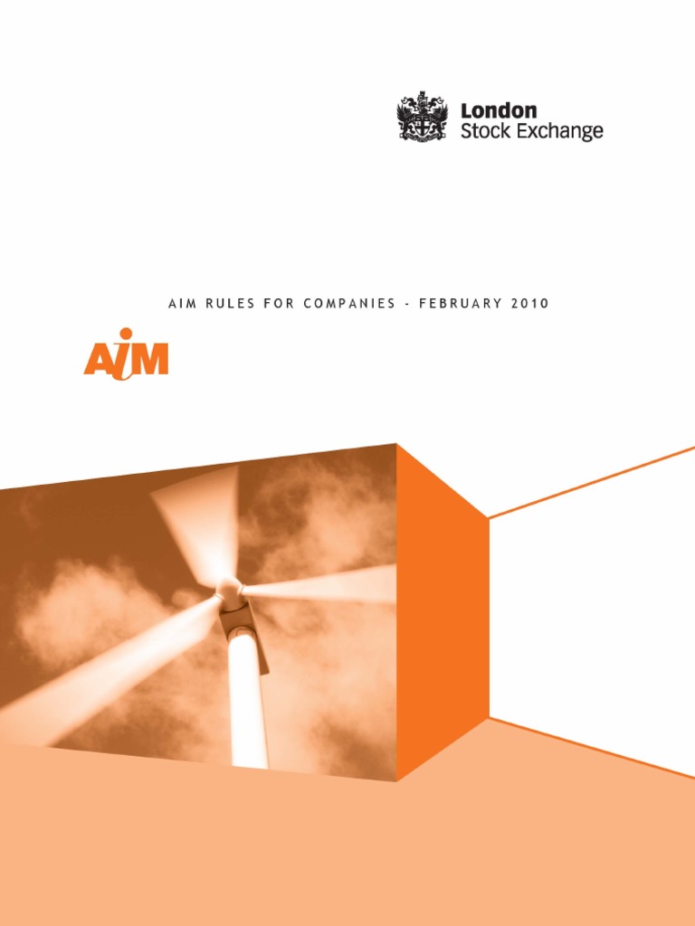 Aim Rules for Companies Takeover Board Of Directors