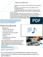 Common Name: Sulfur Hexafluoride Hazard ..