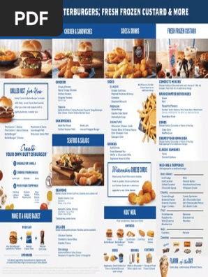 Updated Culver's Menu Prices Including Meal Deals (2023), 57% OFF