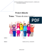 Educatia Fizica, Proiet Didactic Raisa C