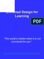 Universal Design For Learning
