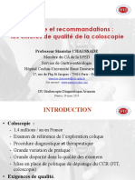 Chaussade - Recommandations Coloscopie 2019