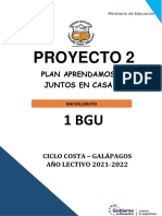 1ero Bgu Proyecto 2 Semana 1