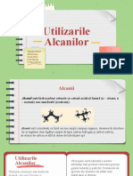 Utilizarile Alcanilor