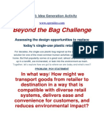 Beyond The Bag Challenge