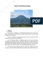 Mt. Bulusan: An Active Volcano Case Study