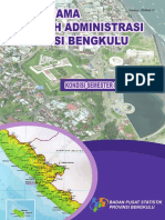 Nama-Nama Wilayah Administrasi Provinsi Bengkulu 2018 