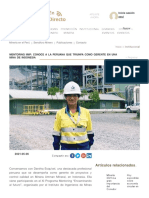 Danirka Esquivel - Mentoring IIMP - Conoce A La Peruana Que Triunfa Como Gerente en Una Mina de Indonesia - Instituto de Ingenieros de Minas Del Perú