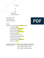 Agenda Reunião Bispado Ala M2