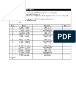 Chinese Revision Schedule