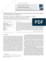 Microchemical Journal: A.M. Stortini, T. Martellini, M. Del Bubba, L. Lepri, G. Capodaglio, A. Cincinelli