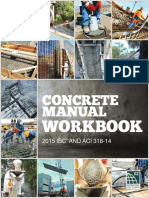 2015 ICC Concrete Manual Workbook