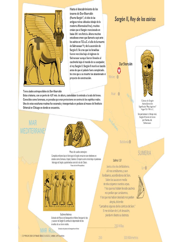 Sargon II, Rey de Los Asirios | PDF