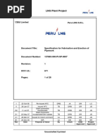 Specification For Fabrication and Erection of