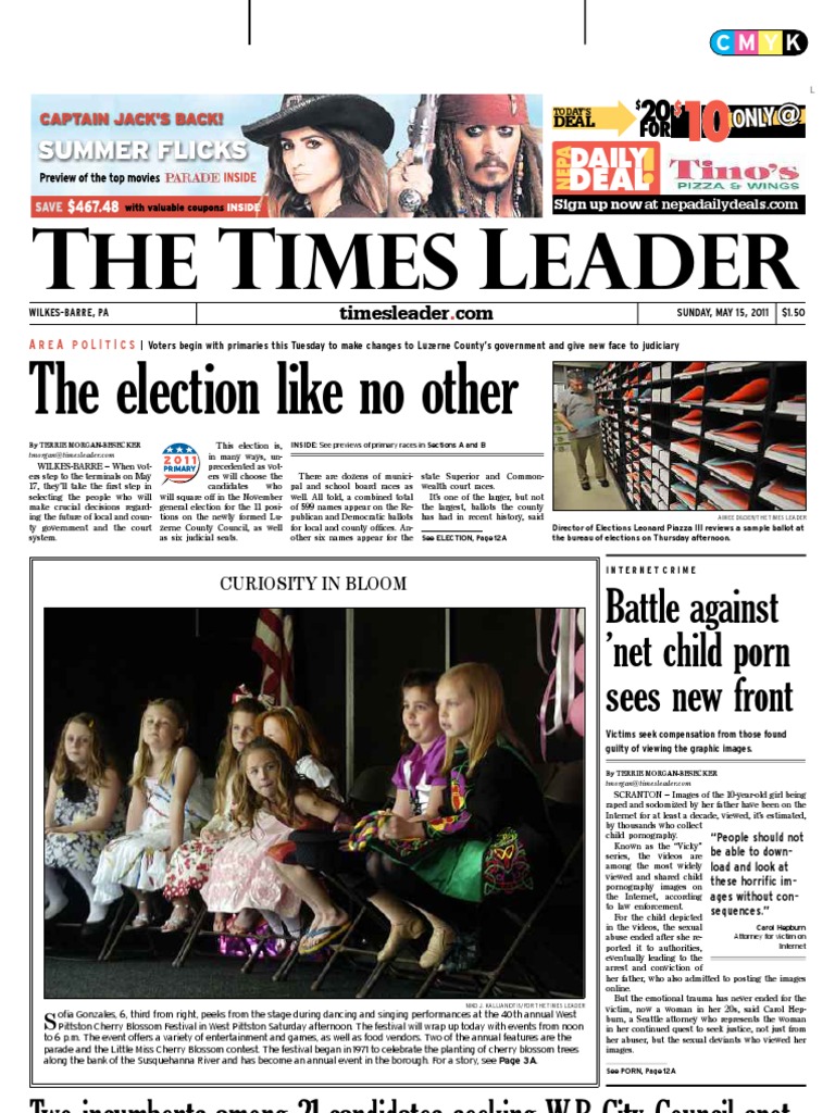 Times Leader 05-15-2011 | PDF | Child Pornography | Wilkes Barre
