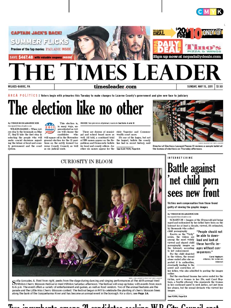 Times Leader 05-15-2011, PDF, Child Pornography