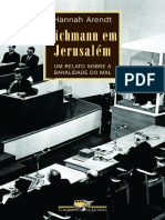 Eichmann em Jerusalem - Hannah Arendt