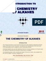 The Chemistry of Alkanes
