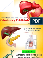 Alimentación en Pacientes Con Colecistitis y Colelitiasis - Colecistoquineticos