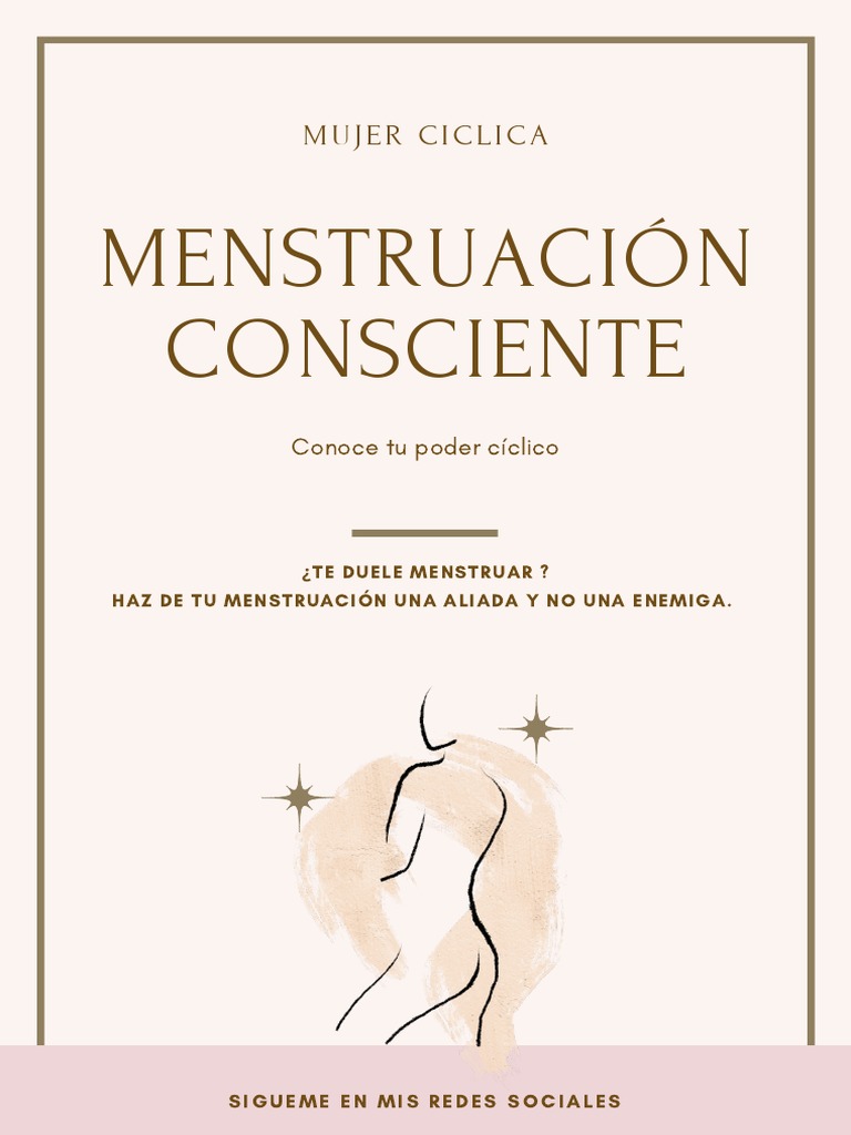 Menstruación Consciente v1.0 | PDF | Menstruación