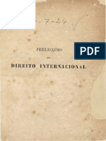 Preleções de Direito Internacional - Menezes de Drummond