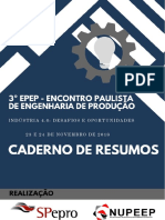 Caderno de Resumos 3 EPEP